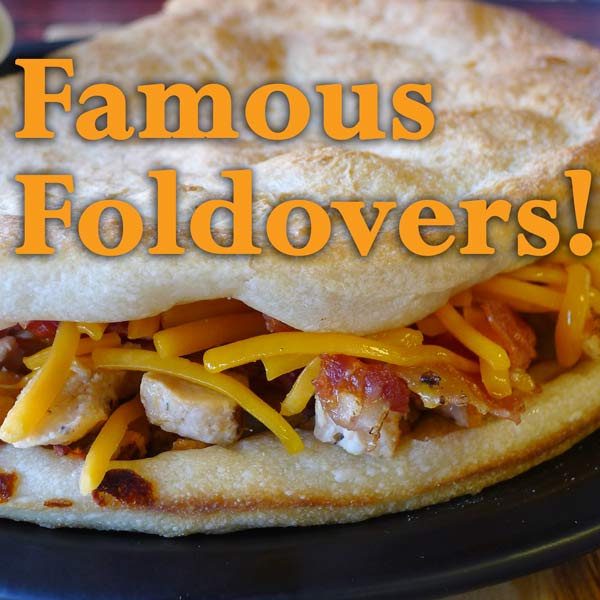 Famous Foldovers at Pizzazios Pizza in Wadsworth